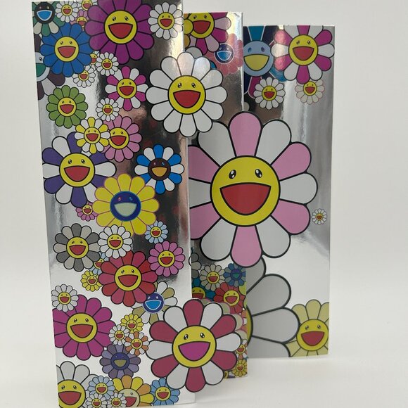Takashi Murakami Holiday Cards OPEN BOX with 9 Cards - Picture 2 of 4